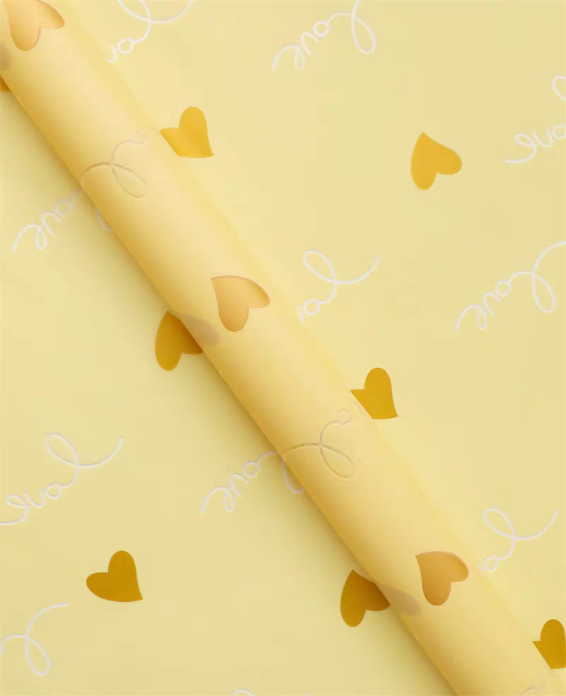 Pengfa Packaging Factory Store's Heartfelt Love, People's Day Neon Paper, Flower Wrapping Paper, Rose bouquet wrapping Paper, matte paper, Flower shop floral art materials, Special flower wrapping Paper for flower shops, thickened waterproof wrapping paper, bouquet wrapping paper, bouquet wrapping detail image 11