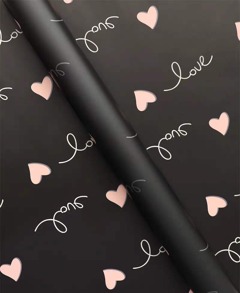 Pengfa Packaging Factory Store's Heartfelt Love, People's Day Neon Paper, Flower Wrapping Paper, Rose bouquet wrapping Paper, matte paper, Flower shop floral art materials, Special flower wrapping Paper for flower shops, thickened waterproof wrapping paper, bouquet wrapping paper, bouquet wrapping detail image 14