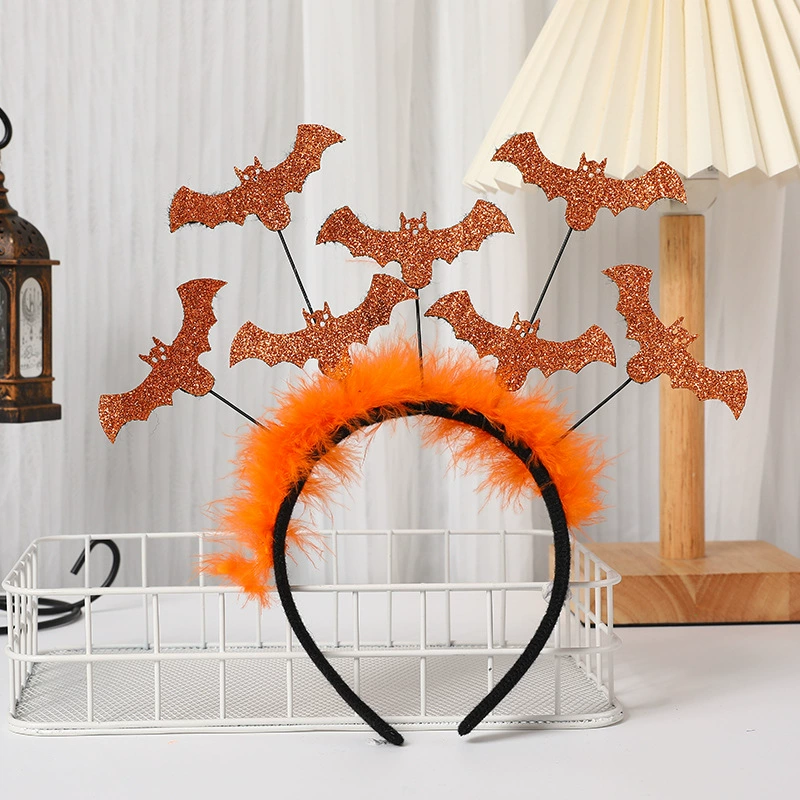 发箍/珍珠头箍/头饰/头箍/发箍兔耳朵白底实物图