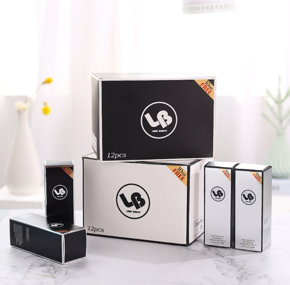 澜纳无痕遮瑕防晒美白BB霜粉底液 30+10ml2