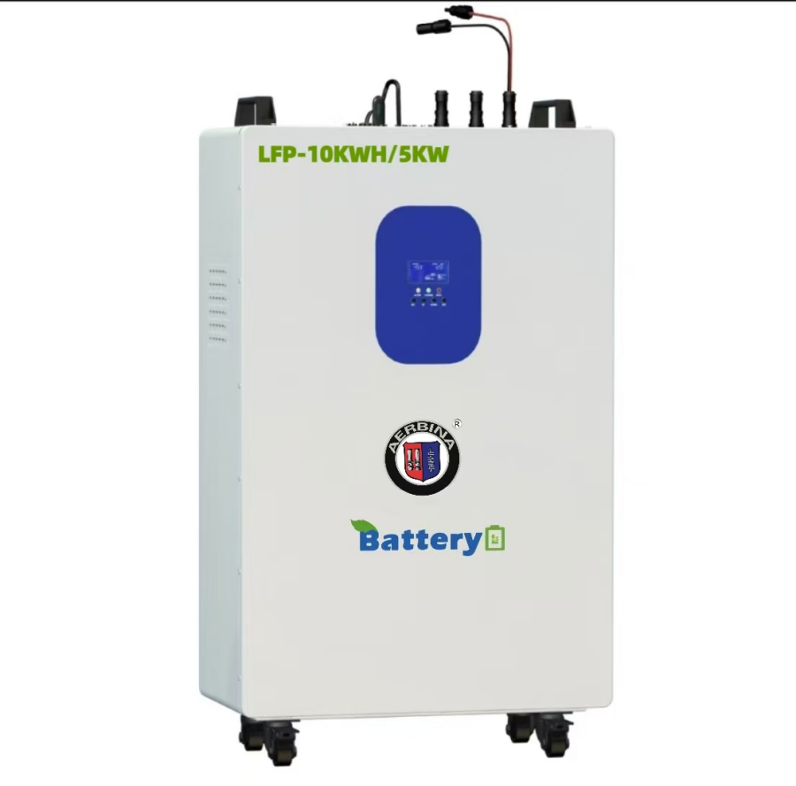 LUOTIAN photovoltaic power generation system lithium battery + inverter integrated machine 10KWH-200AH inverter details Picture