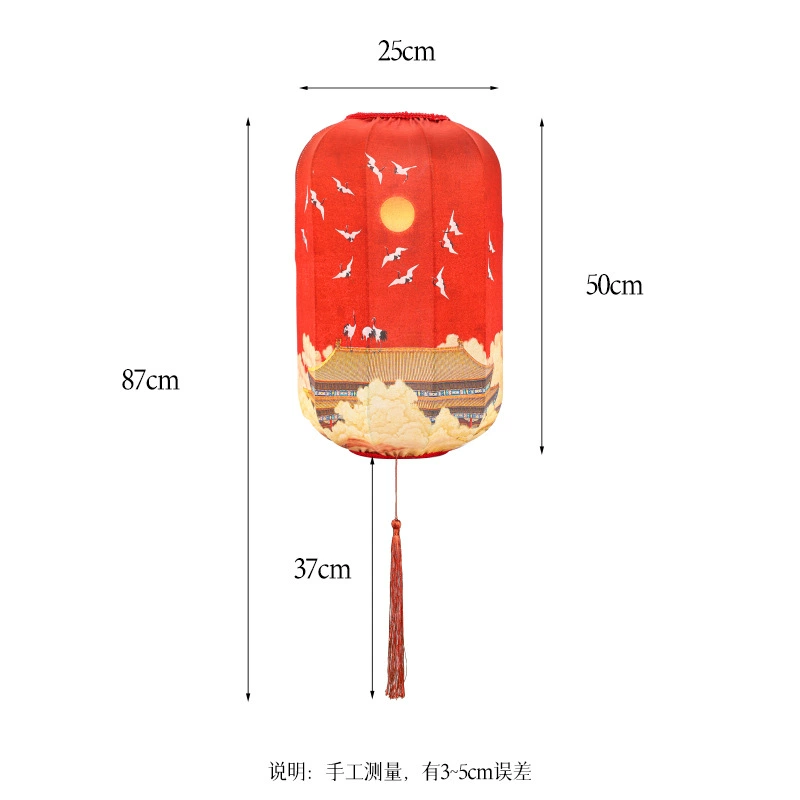 中式国潮古风灯笼户外餐厅饭店街道景区商场花吊装饰网红灯笼墙灯具灯饰装饰灯灯具灯饰装饰灯详情图6
