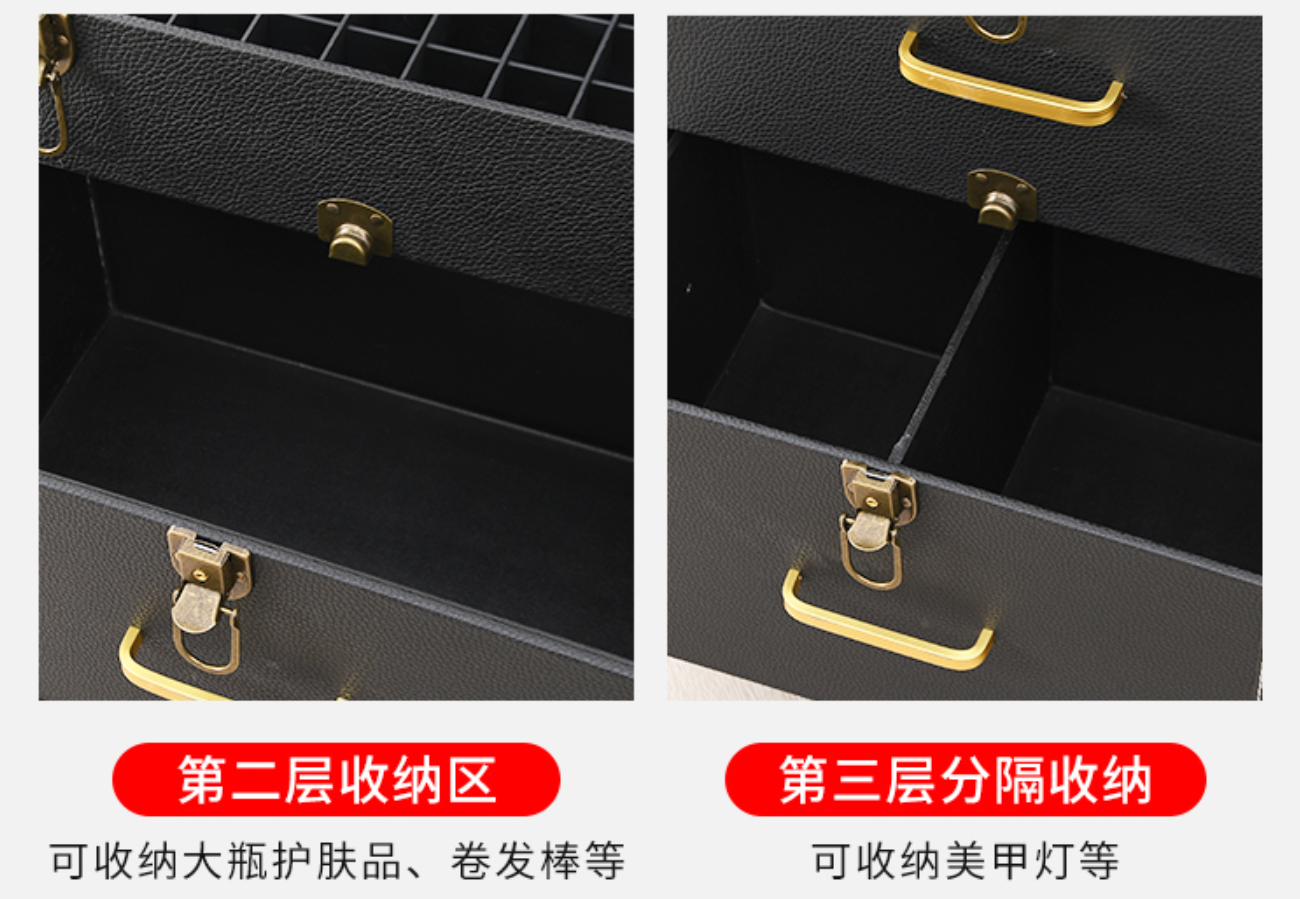 High-end double-drawer watch, jewelry box, cosmetic box and storage box Application Scenario