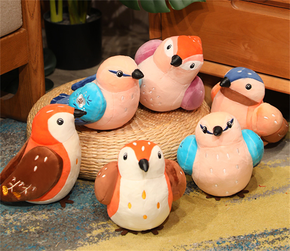 Toys, plush toys, doll factories, direct delivery of figurines, toys, and simulated birds Specification image