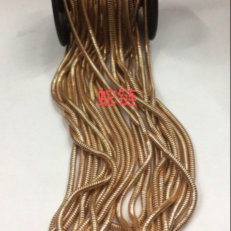 蛇链铝链条扁包链扭链1