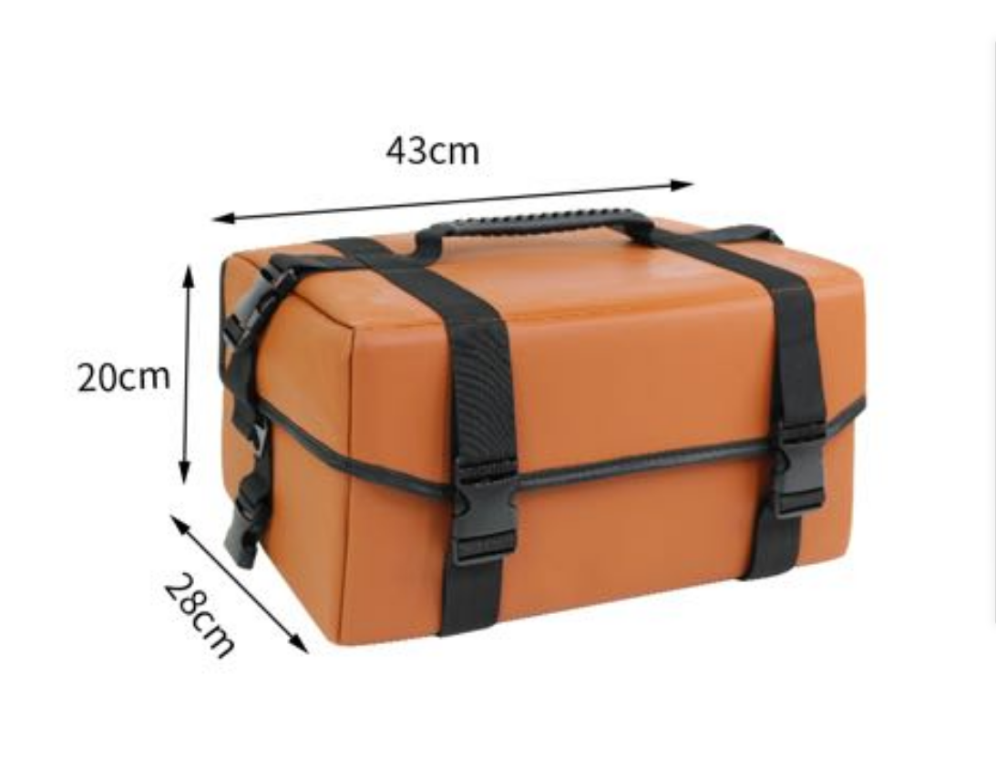 High-end leather, new multi-layer beauty brush, drawer, makeup box, trolley case, makeup bag Specification image