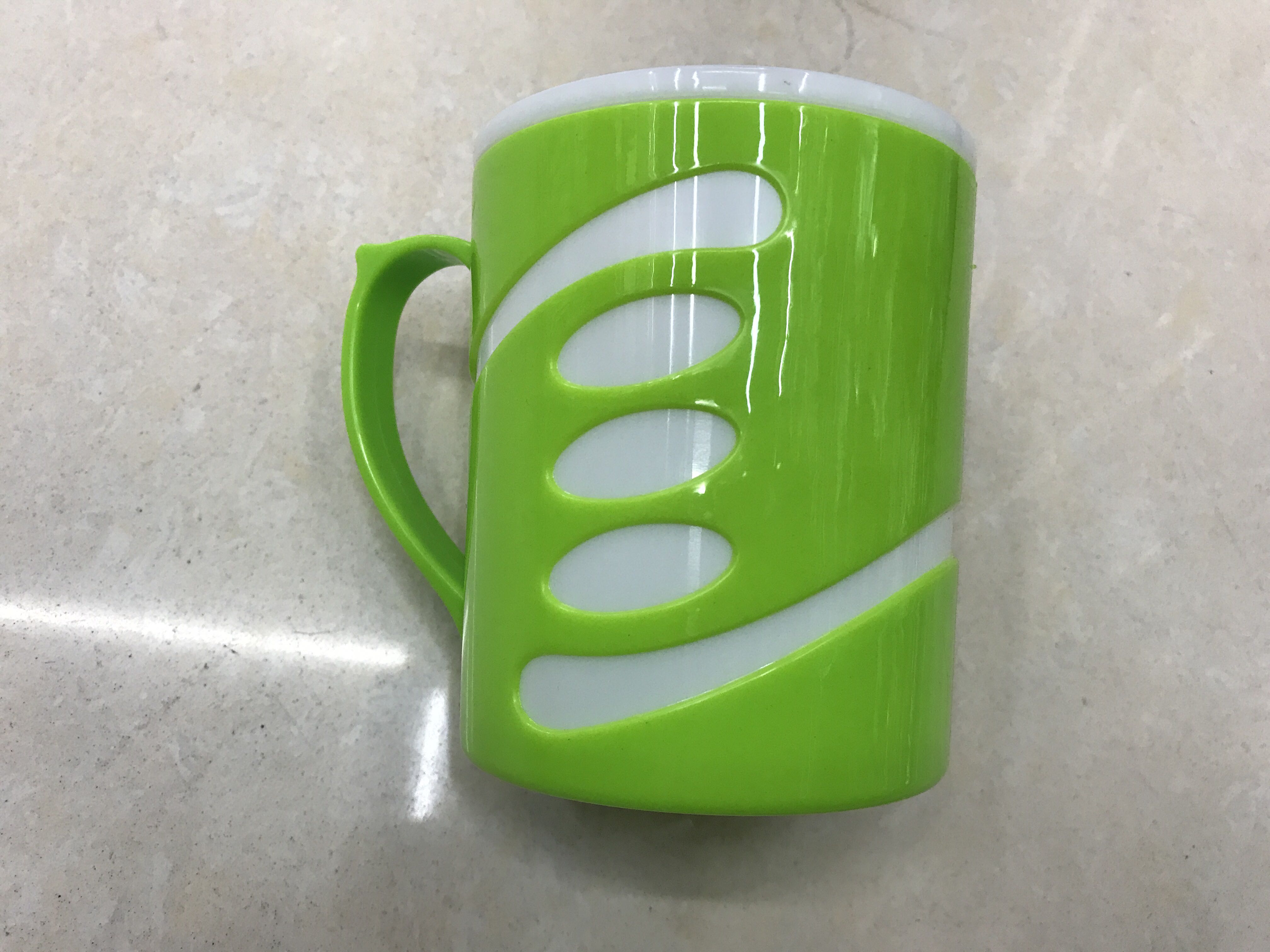 塑料口杯 漱口杯牙刷杯 情侣带手柄杯子2