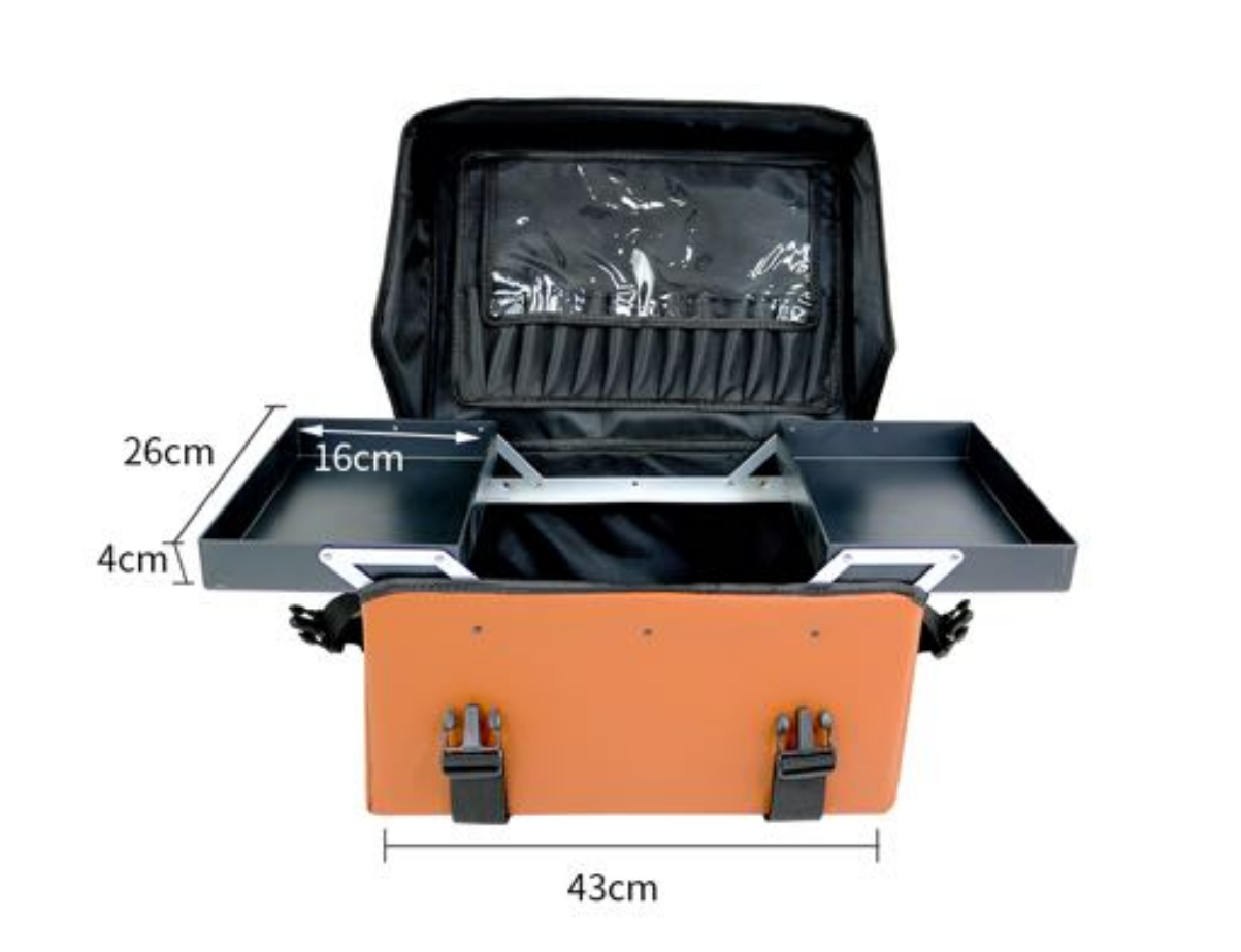 High-end leather, new multi-layer beauty brush, drawer, makeup box, trolley case, makeup bag Application Scenario
