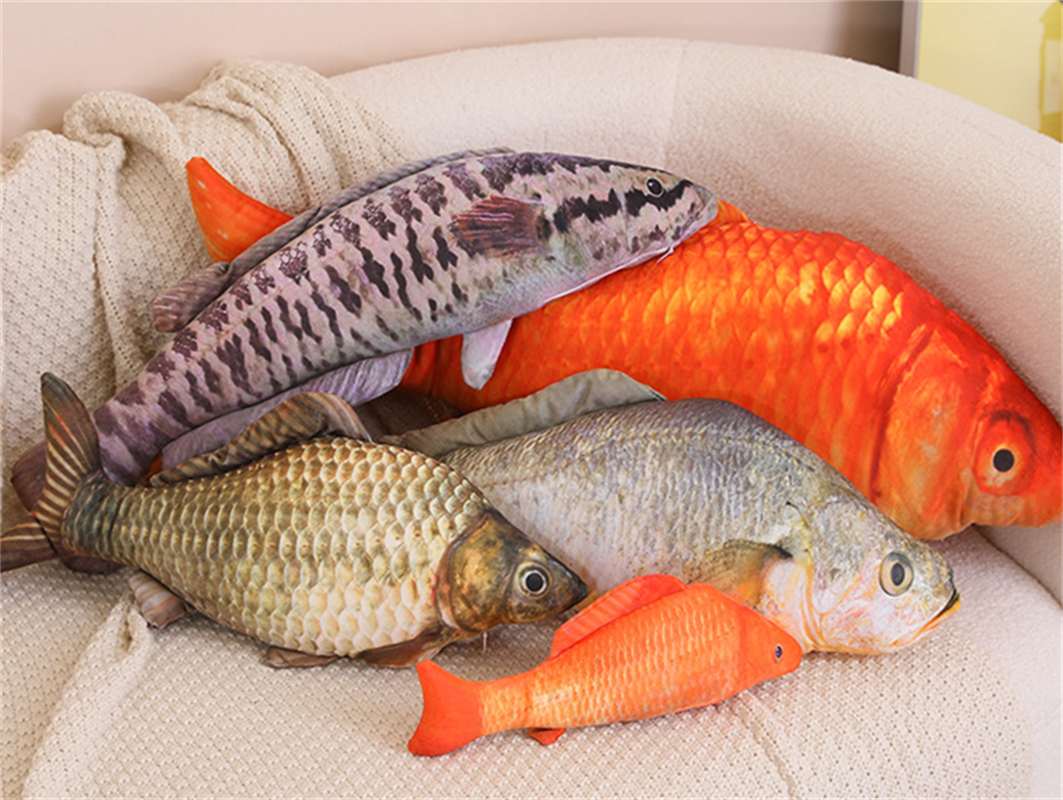 Plush toy, doll factory, direct delivery of realistic fish doll toys Specification image
