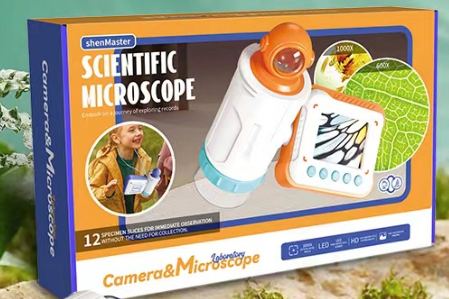 佳趣Microscope in Hand (Microscope without Stand)