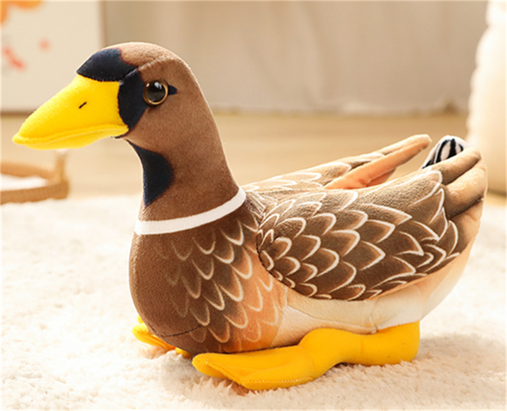 Factory direct delivery of simulated duck figurines, plush toys, figurines and dolls Application Scenario