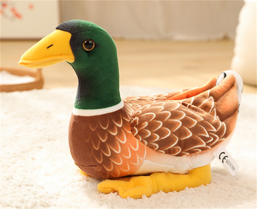 Factory direct delivery of simulated duck figurines, plush toys, figurines and dolls