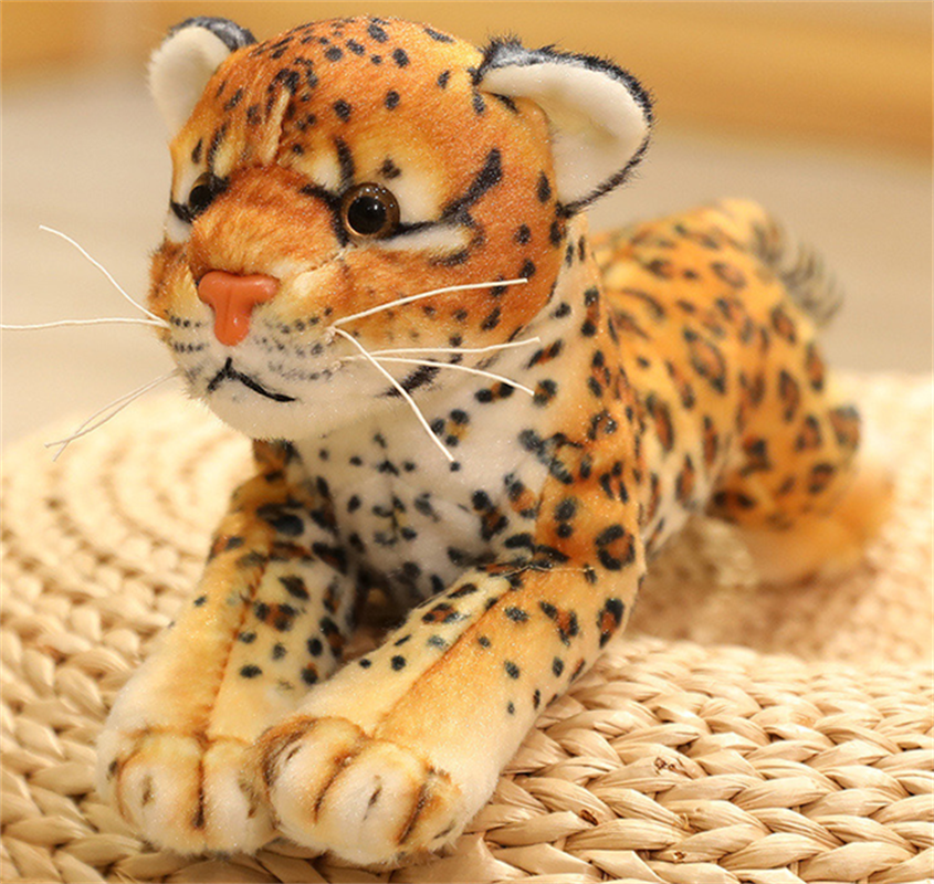 Plush toy doll factory, direct delivery of cartoon soft lion, tiger and leopard doll toys, doll toys