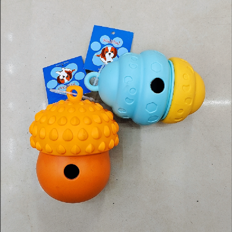 Pet products Pet silicone puzzle pine cone leakage food ball dog boredom licking teeth grinding Item Picture