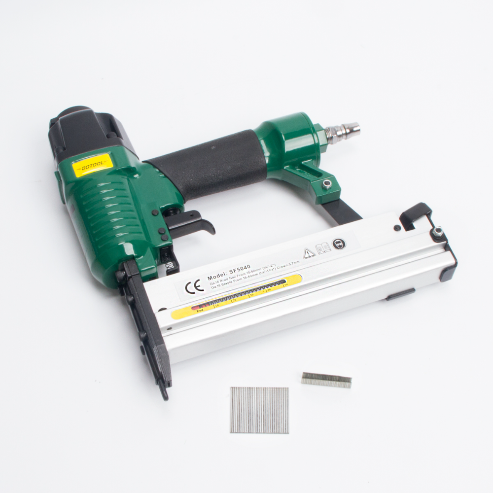 DOTOOL manufacturers direct pneumatic nail gun SF5040 straight nail/horse nail dual purpose nail gun furniture decoration no card nail Application Scenario