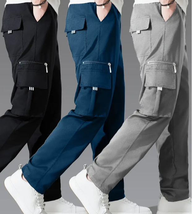 Men's work pants, multi-pocket pants, hiking pants, sportswear pants