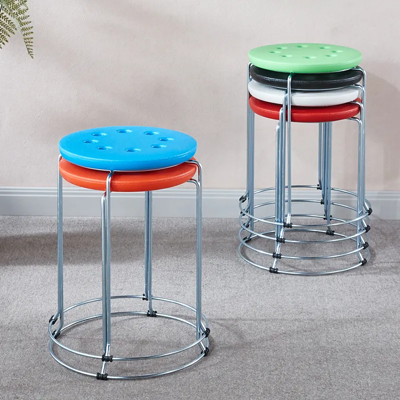 مقاعد طاولة مستديرة، مقاعد بلاستيكية سميكة، مقاعد مكتبية كبيرة للبالغين Specification image