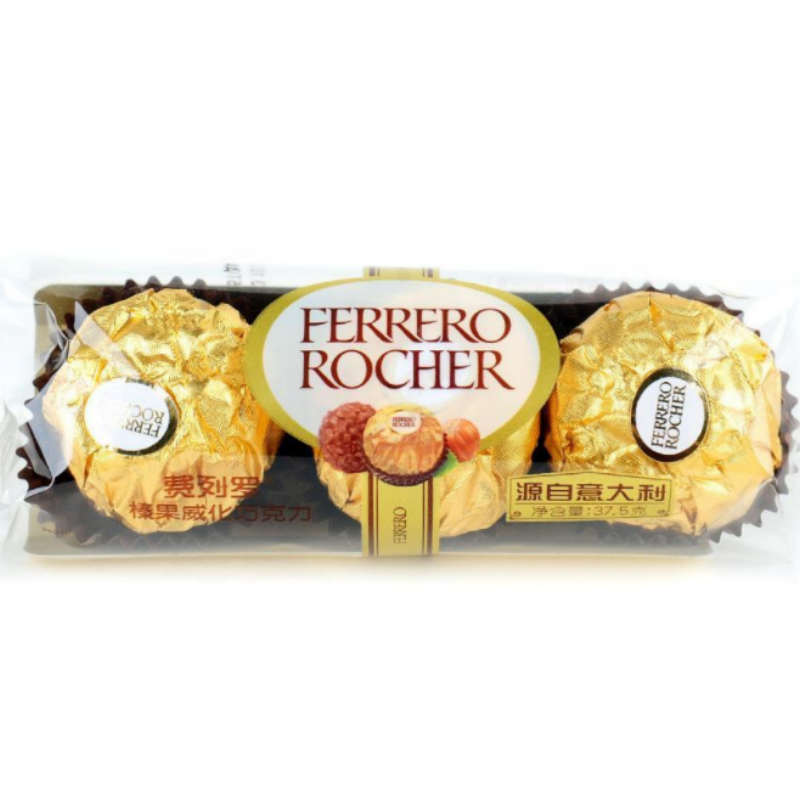 包邮！意大利费列罗T3粒装榛果威化巧克力 洋什铺YOUTH FOOD零食