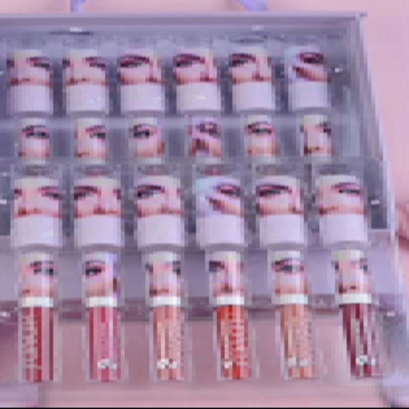 12色口红加12色不沾杯唇彩大套装L048 01