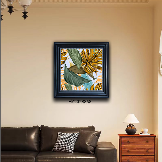 欧美风格装饰画装饰画阿拉伯挂画装饰画欧美抽象画细节图