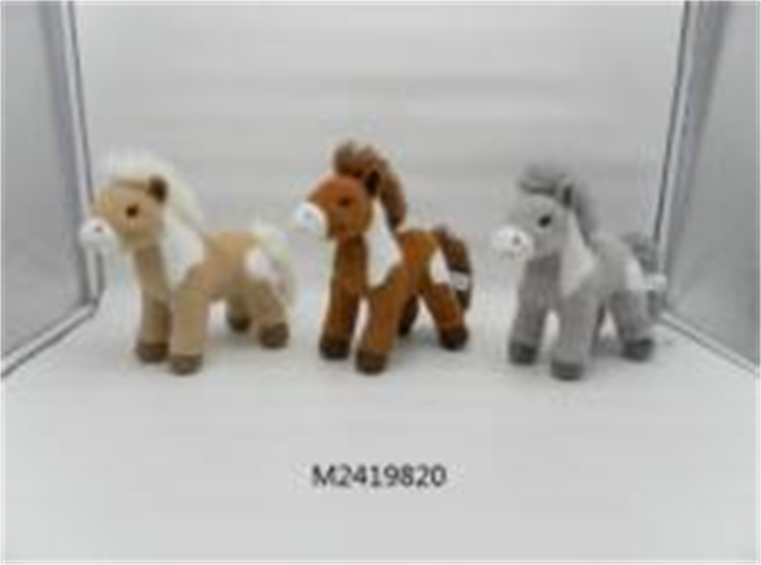 Toys, plush toys, doll factory direct delivery, doll toys, three-color horse doll factory direct delivery Application Scenario