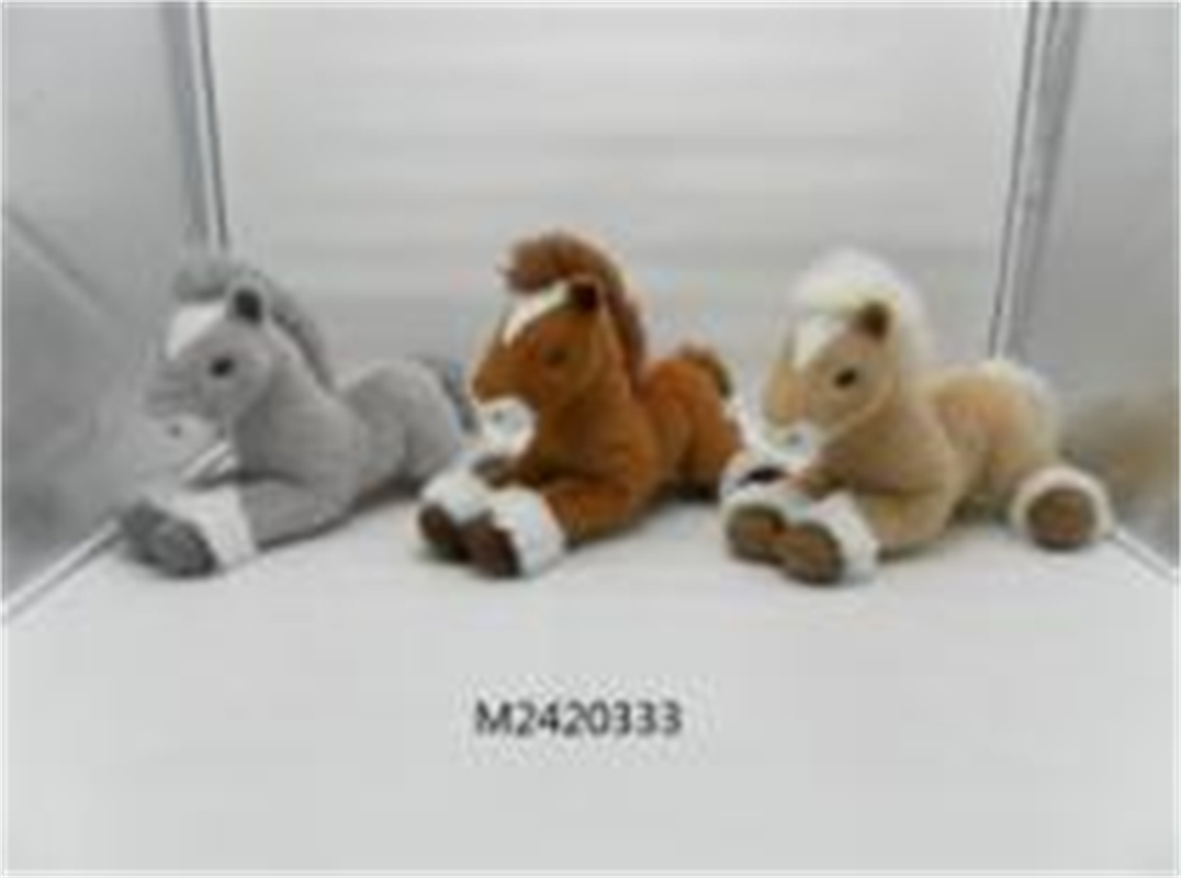 Toys, plush toys, doll factory, direct delivery of dolls, toys, tricolor horse dolls
