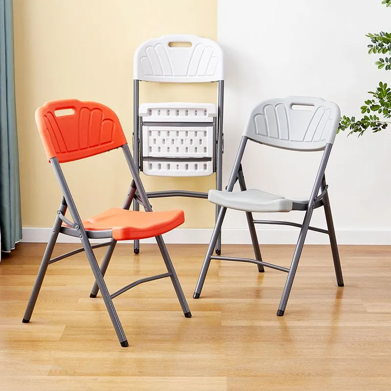 结实耐用折叠椅子家用餐椅休闲椅子培训椅便携会议椅摆摊桌椅