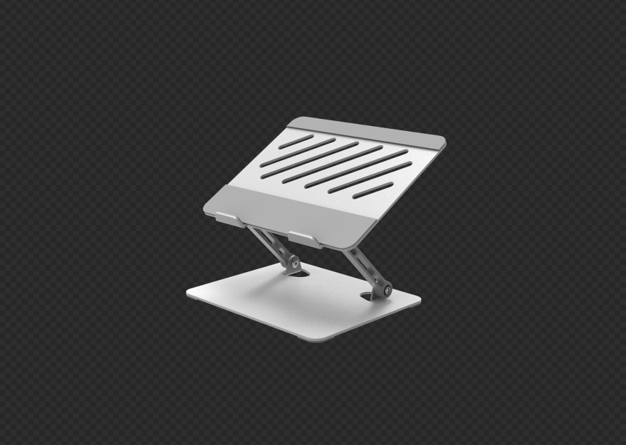 外贸厂家直销笔记本支架，高度自由调节简单便携。