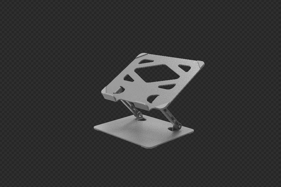 外贸批发厂家直销。笔记本支架5档高度自由调节，简单便携。