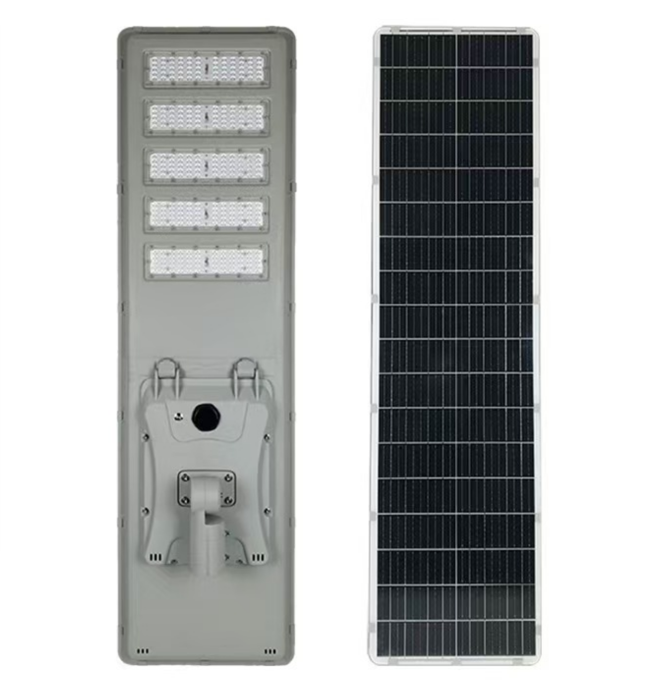 High Power Solar Street Light 300W Die-Cast Aluminum Bright Long Life Waterproof Item Picture