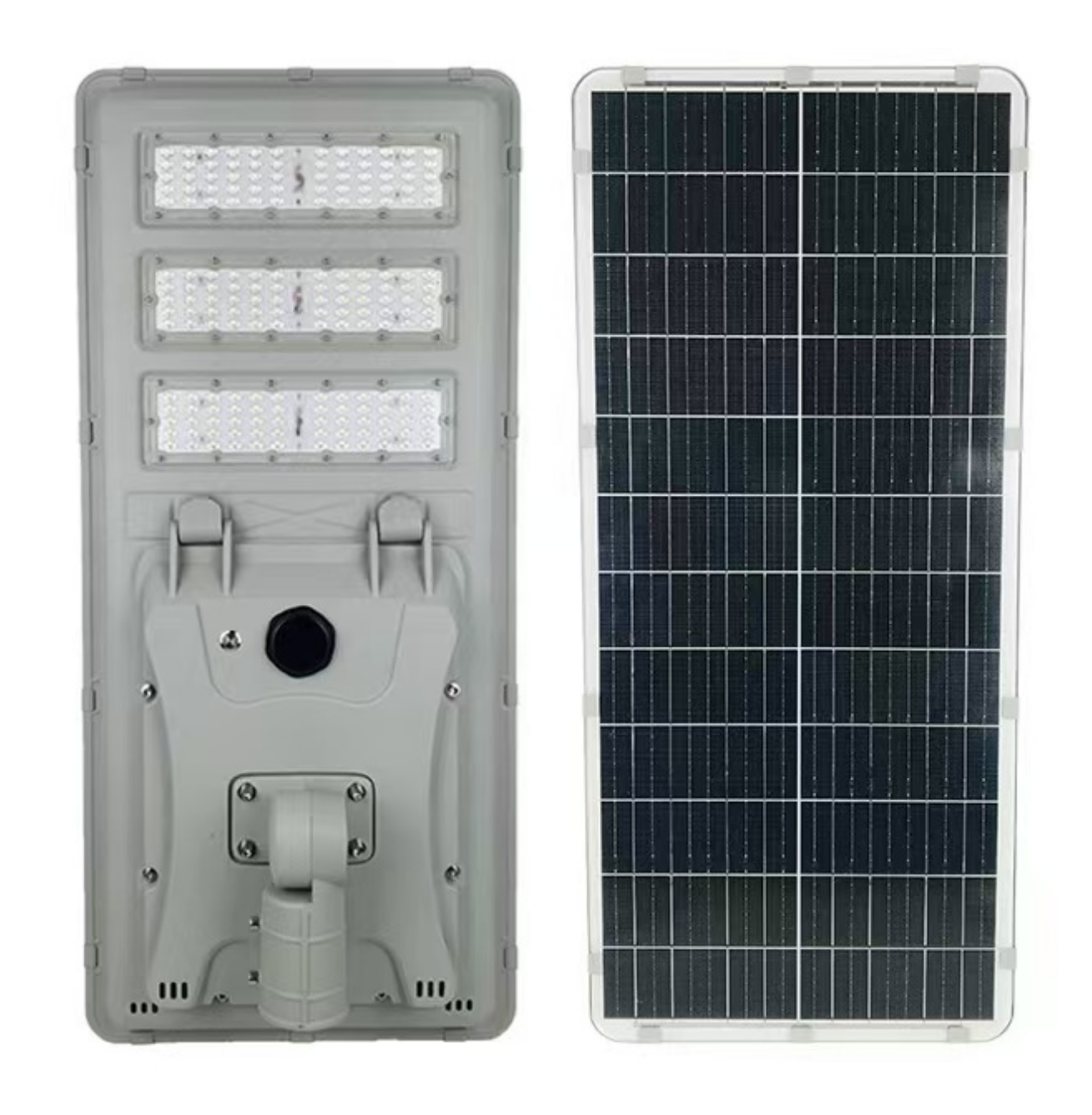 High Power Solar Street Light 300W Die-Cast Aluminum Bright Long Life Waterproof Specification drawing