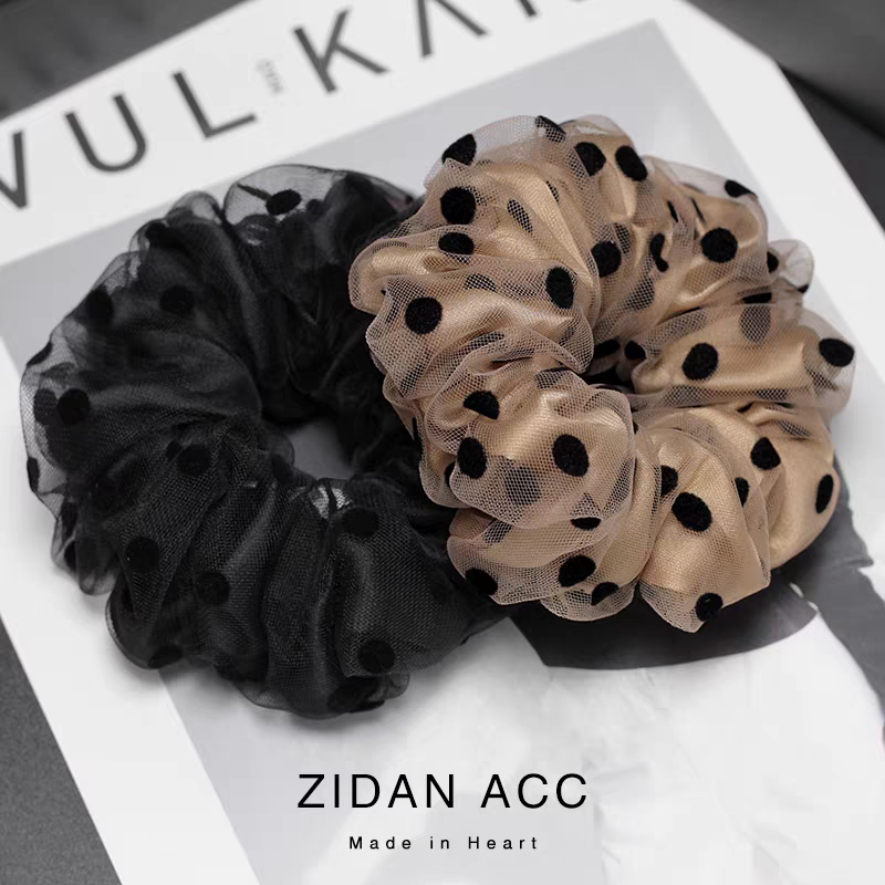 Fashionable ladies' hair accessories, headwear, large intestine hair band, unique design, carefully selected accessories, full of high-end feel, enhancing temperament hair band