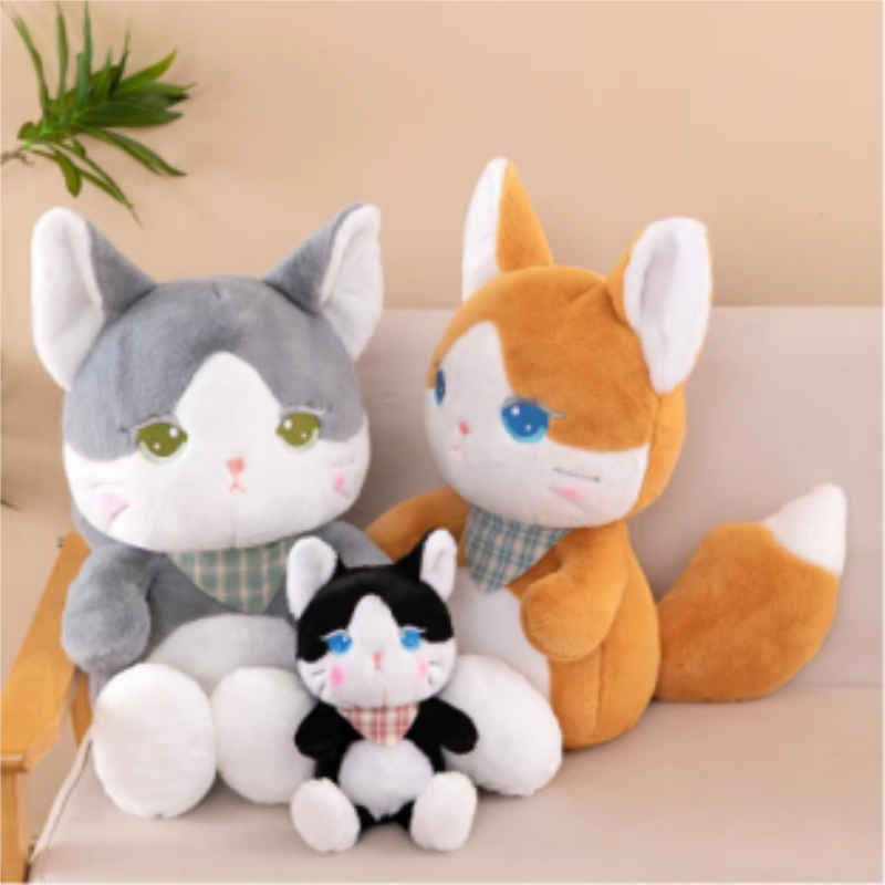 Toys, plush toys, dolls, factory direct delivery of figurines, toys, scarves, cat figurines, factory direct delivery Application Scenario