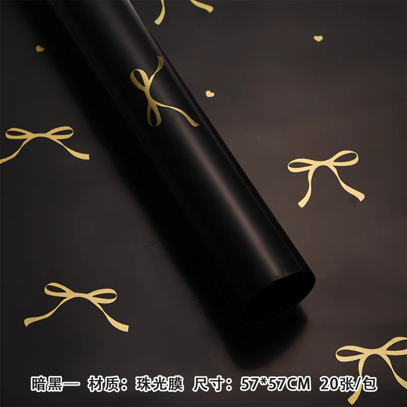 Pengfa Packaging Factory Store's new Mother's Day product, Tongxin Knot, Flower bouquet wrapping paper, rose and carnation bouquet floral art wrapping paper, thickened waterproof Ouya paper, flower packaging with Tongxin Paper, True Heart Flower detail image 8