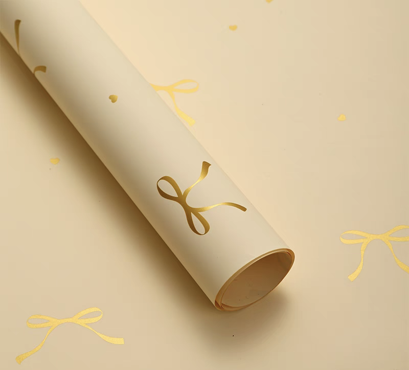 Pengfa Packaging Factory Store's new Mother's Day product, Tongxin Knot, Flower bouquet wrapping paper, rose and carnation bouquet floral art wrapping paper, thickened waterproof Ouya paper, flower packaging with Tongxin Paper, True Heart Flower detail image 13