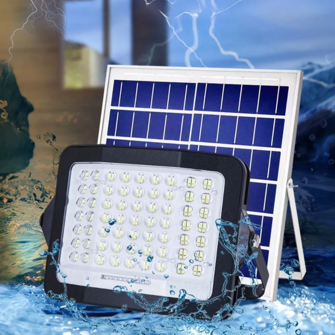 New Arrivals Three Sides Luminous MARCH Aluminum&ABS Floodlight 100w 200w 300W 500W1000W LED Solar Flood Light Item Picture