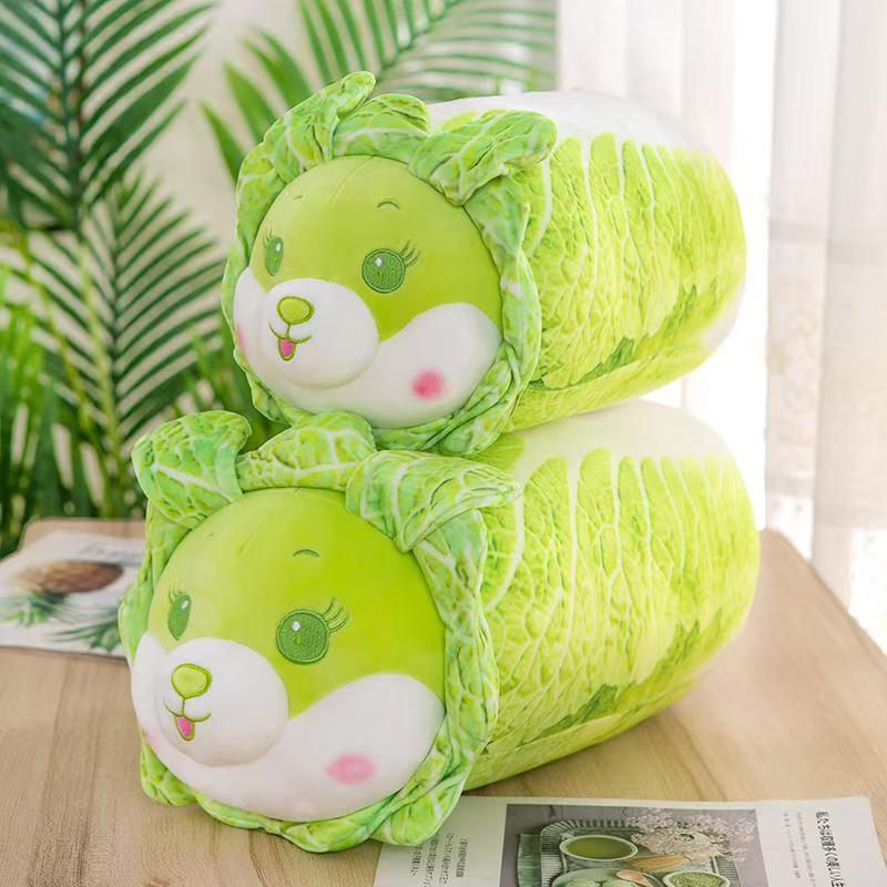 Toys, plush toys, doll factory direct delivery, doll toys, party style, cabbage rabbit doll, doll factory direct delivery