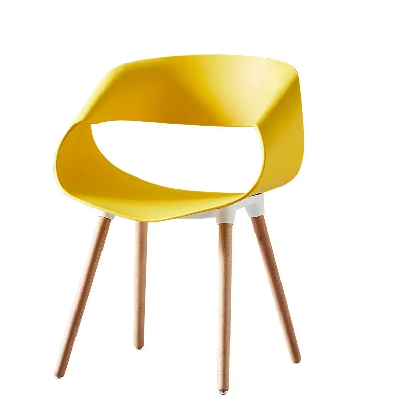 Nordic eames libro mesa y silla silla de comedor simple y moderna silla de plástico combinado silla de respaldo hogar pequeño taburete Item Picture