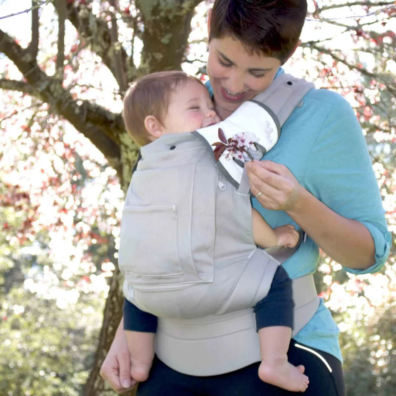 Cross-border sales multi-functional baby carrier side zipper bag for child safety seat with baby waist stool carrier details Picture