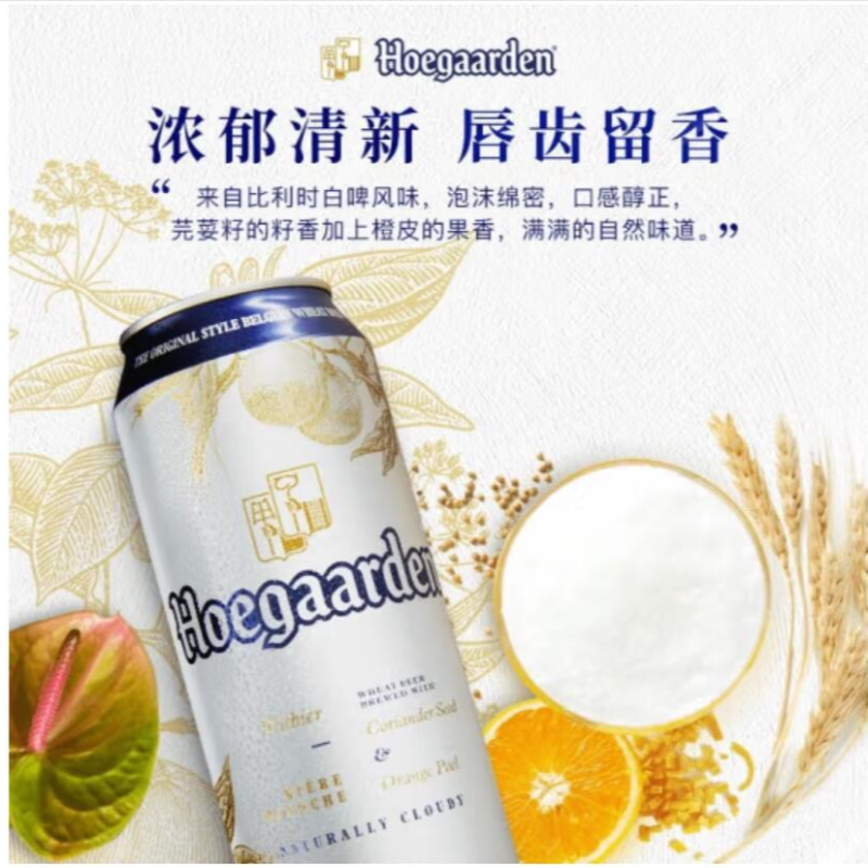 啤酒/福佳白啤酒/离泉啤酒/洋什铺/酒类细节图