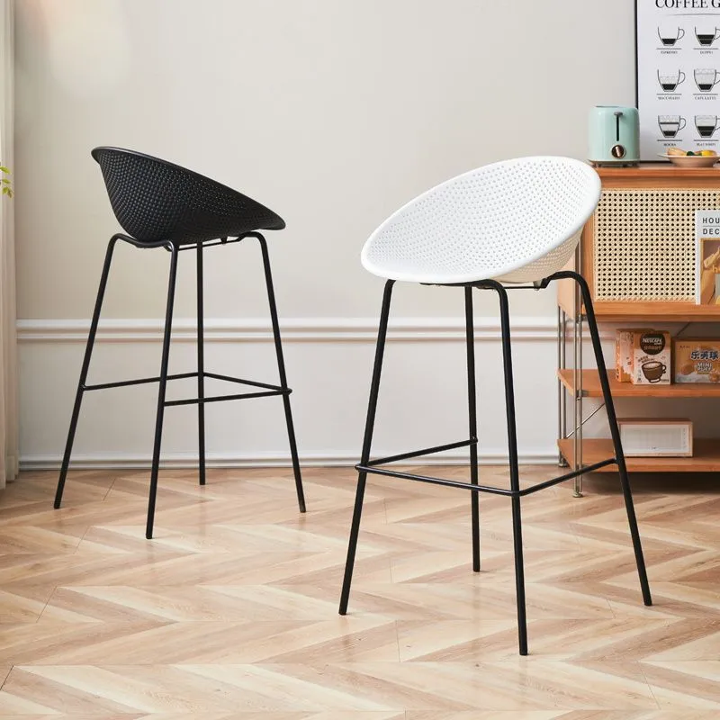 Nordic ins popular backrest light luxury bar stools, bar stools, home bar stools, modern and simple high stools, bar chairs Application Scenario