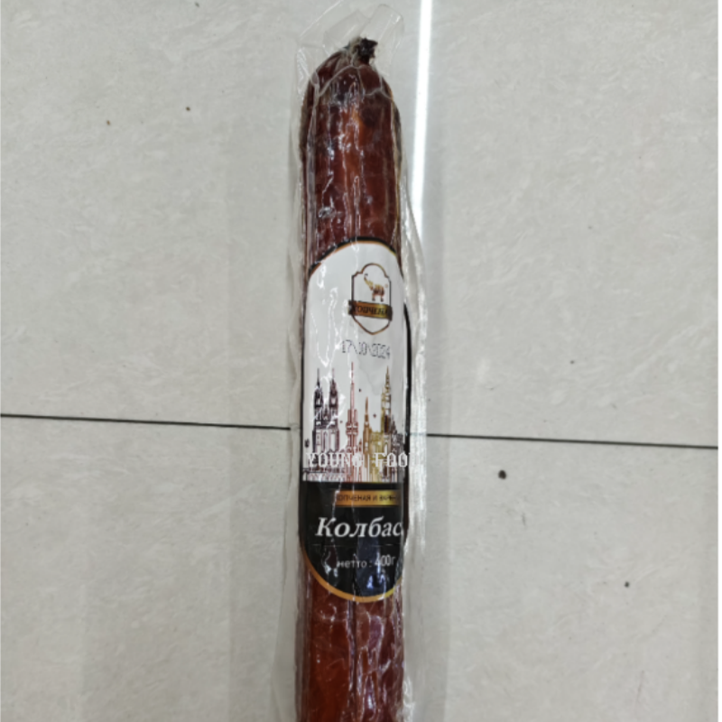 包邮！俄式莫斯科老火腿熏煮香肠400g DSELLA即食熟食下酒菜即食