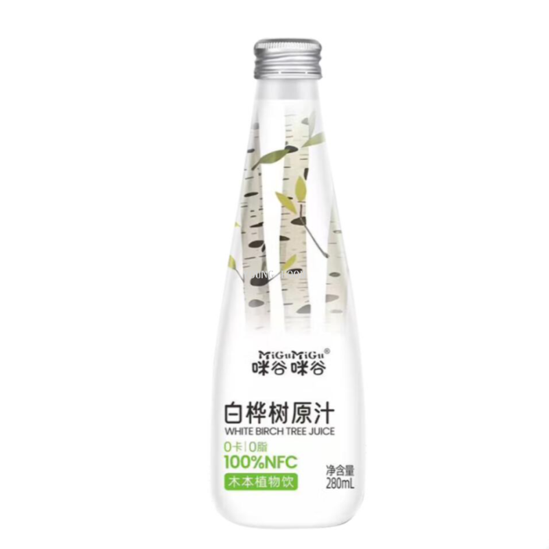 包邮！大兴安岭咪谷白桦树汁280ml 洋芙德YOUNG FOOD休闲零食饮料