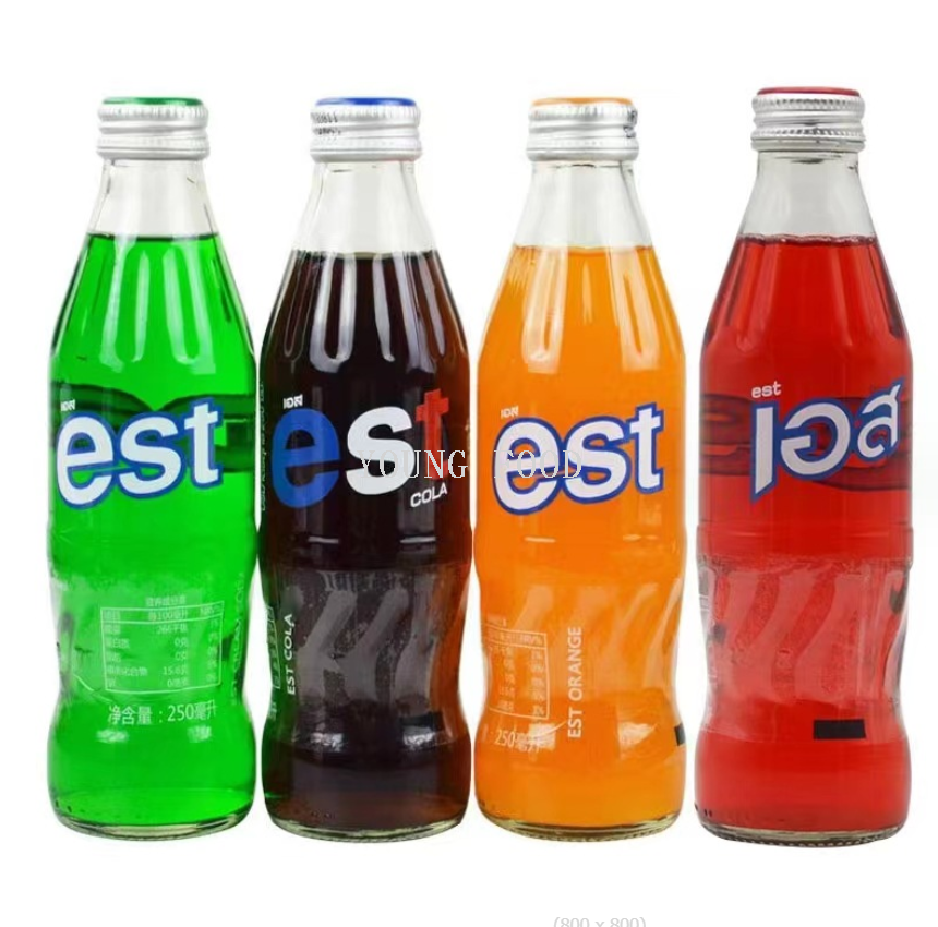 包邮！ 泰国est可乐味汽水250ml洋什铺勃拉摩尔进口饮料休闲零食详情7