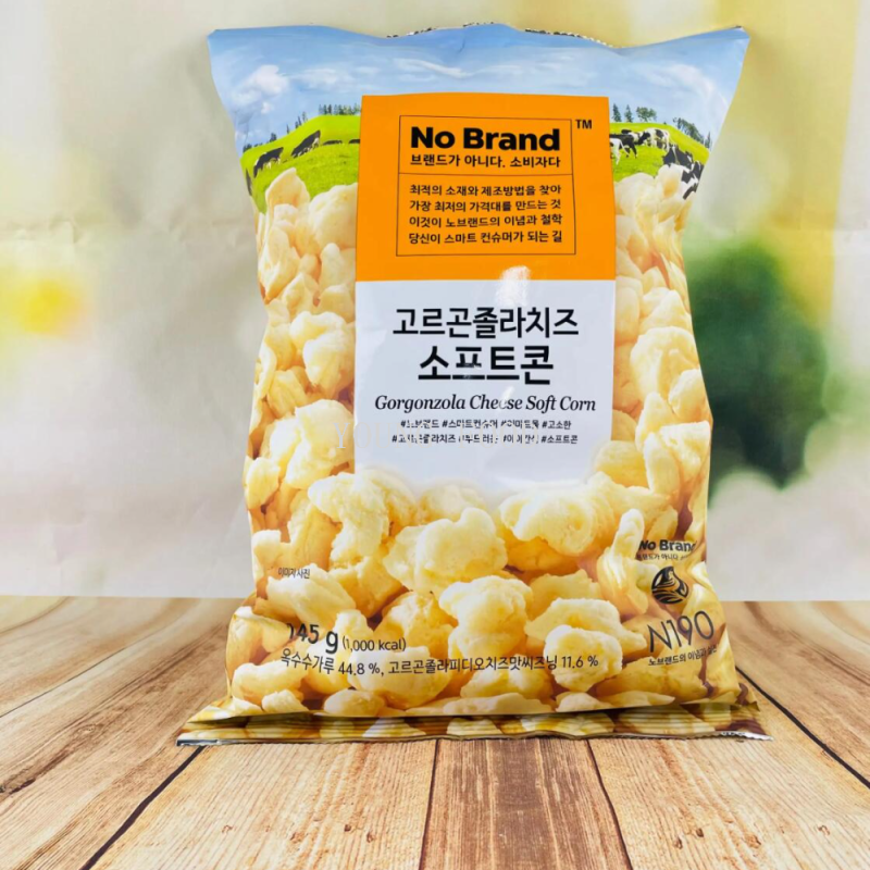 包邮！韩国诺倍得冈古佐拉芝士玉米卷145g活力早晨进口零食VEDDA