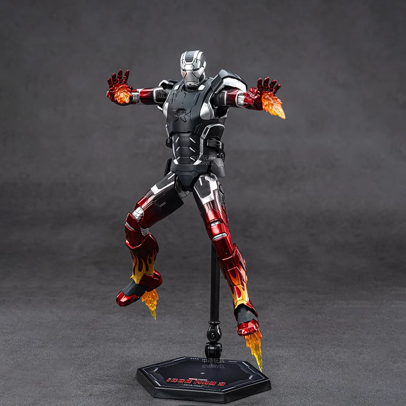 Marvel Iron Man mk22 Hot Stick Official figurine Model, trendy joint action figure 7-inch toy gift box Item Picture