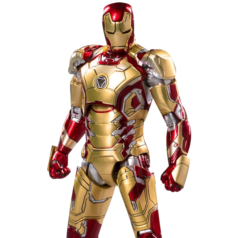 正版中动漫威钢铁侠MK42马克42手办玩具可动模型摆件机器人礼盒装详情图3