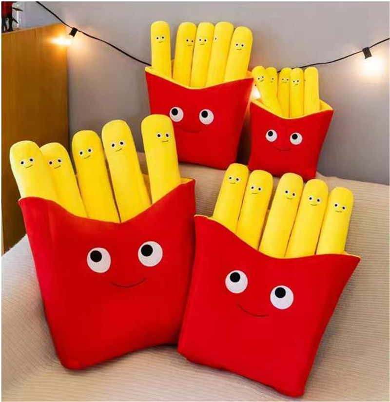 French fries, doll dolls, plush toys, doll factories, direct-fired internet-famous toys