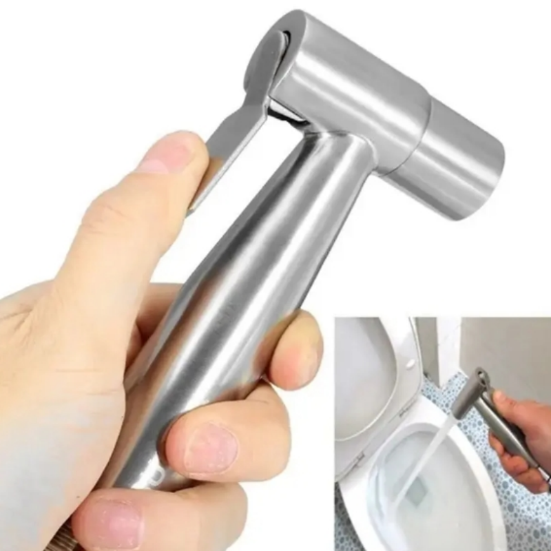 Stainless steel 304 high-pressure spray hand, toilet bidet, sprayer, bathroom sprayer, faucet Item Picture