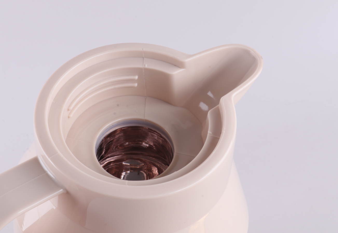 EJSHE 保温壶1L热水壶真空玻璃内胆按压轻便保温水壶批发外贸跨境详情5